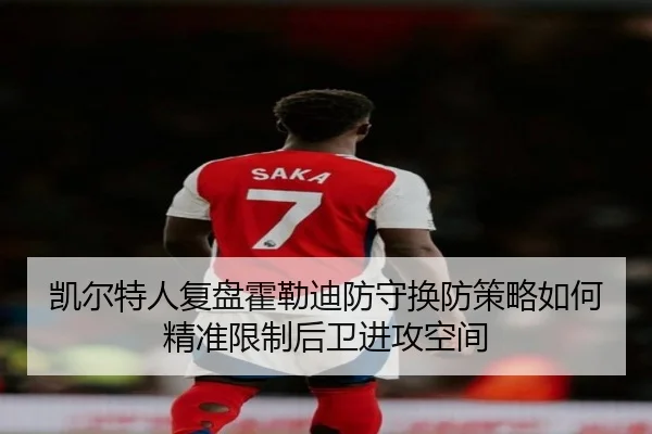 凯尔特人复盘霍勒迪防守换防策略如何精准限制后卫进攻空间